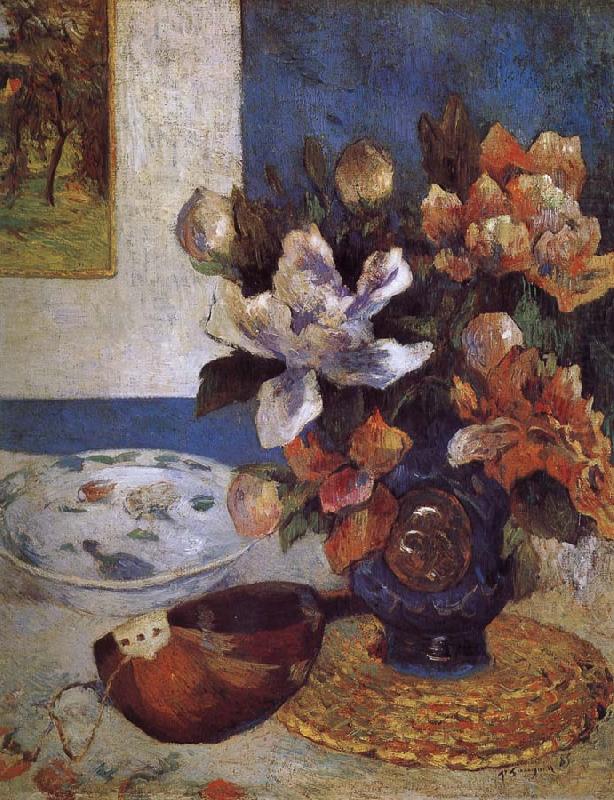 Flower still life, Paul Gauguin